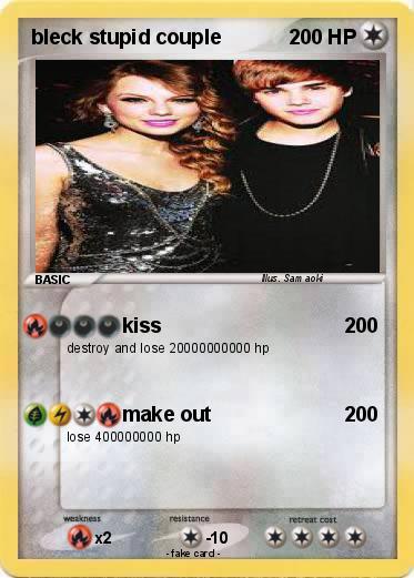 Pokemon bleck stupid couple