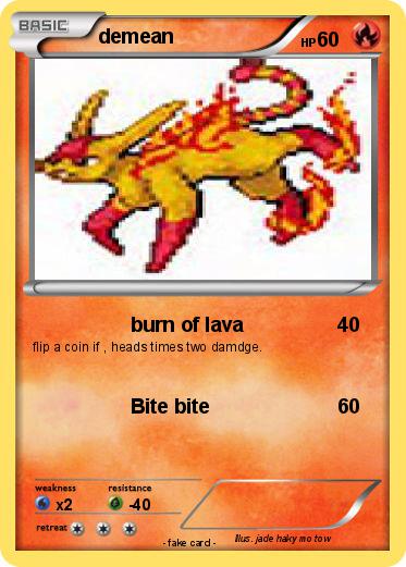Pokemon demean
