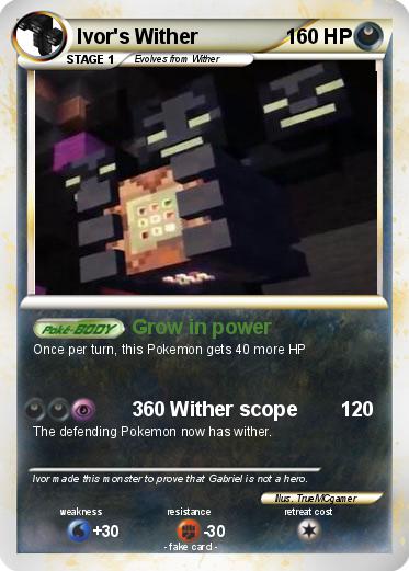 Pokemon Ivor's Wither