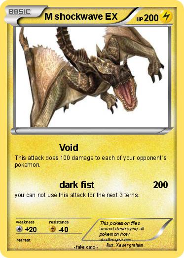 Pokemon M shockwave EX