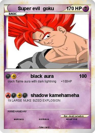 Pokemon Super evil  goku