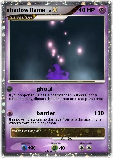 Pokemon shadow flame