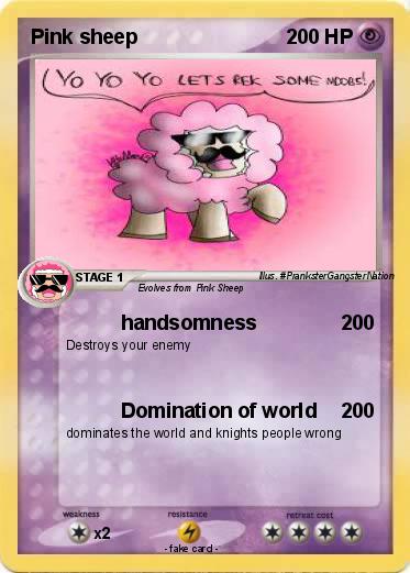 Pokemon Pink sheep