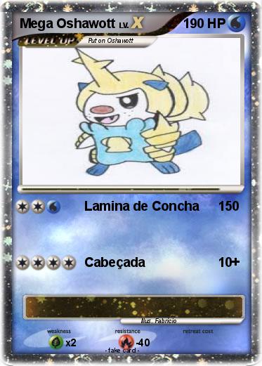 Pokemon Mega Oshawott