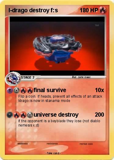 Pokemon l-drago destroy f:s