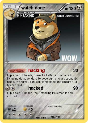 Pokemon watch doge