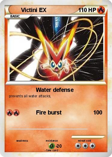 Pokemon Victini EX