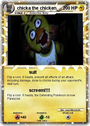 Pokemon chicka the chicken