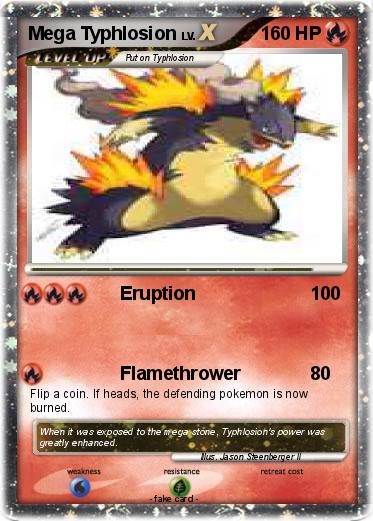 Pokemon Mega Typhlosion