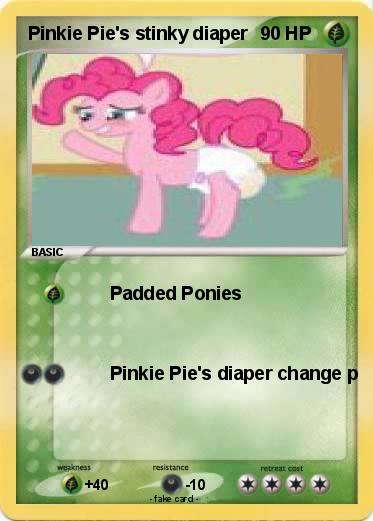 Pokemon Pinkie Pie's stinky diaper