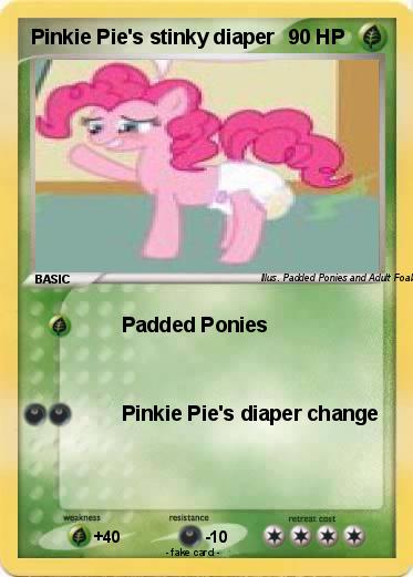 Pokemon Pinkie Pie's stinky diaper