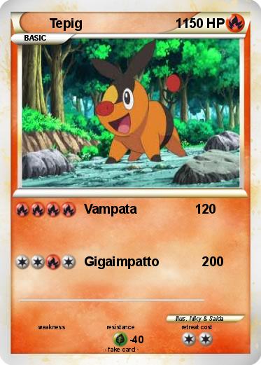 Pokemon Tepig                          1