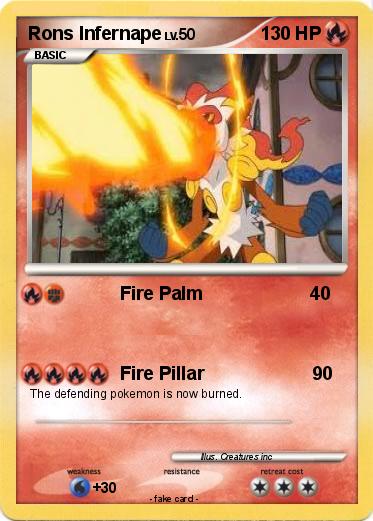Pokemon Rons Infernape