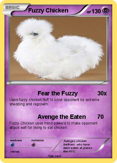 Pokemon Fuzzy Chicken