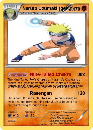Pokemon Naruto Uzumaki (genin)