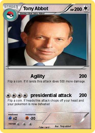 Pokemon Tony Abbot