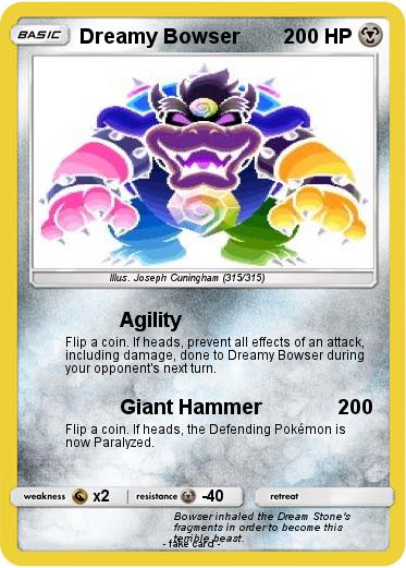 Pokemon Dreamy Bowser