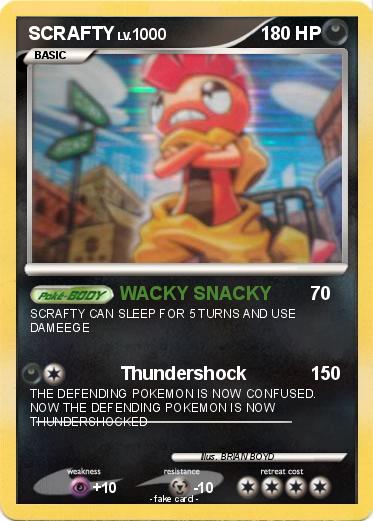 Pokemon SCRAFTY
