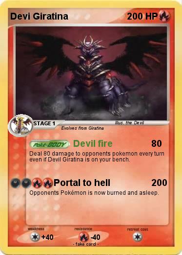 Pokemon Devi Giratina
