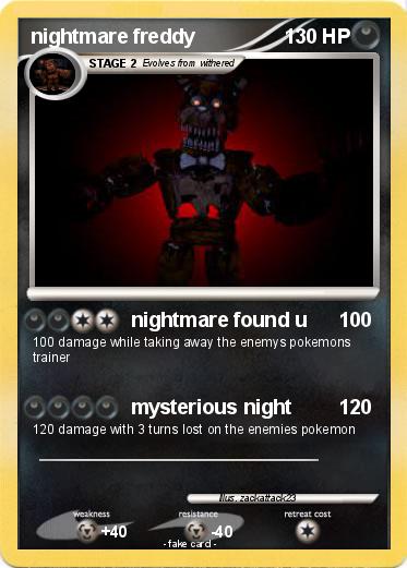 Pokemon nightmare freddy