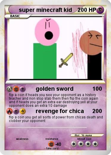 Pokemon super minecraft kid