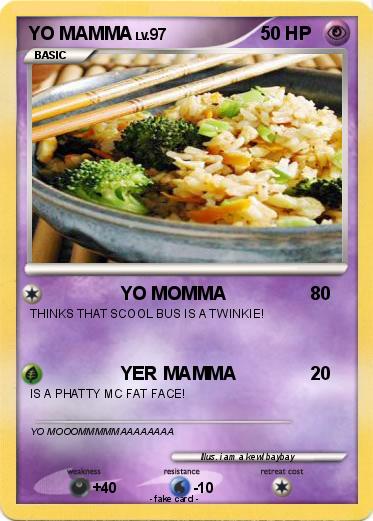 Pokemon YO MAMMA