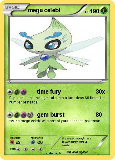 Pokemon mega celebi