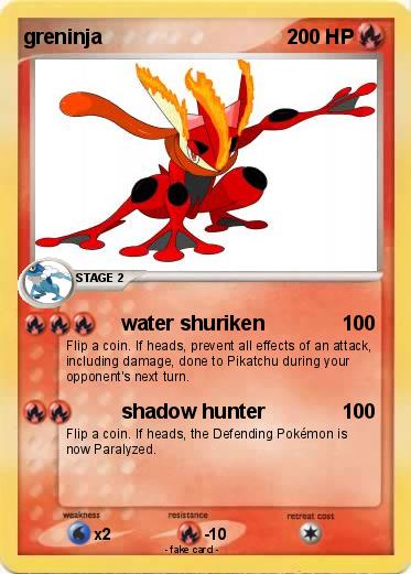 Pokemon greninja