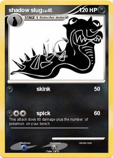 Pokemon shadow slug
