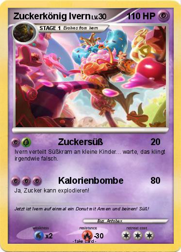 Pokemon Zuckerkönig Ivern