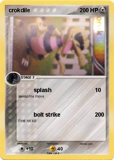 Pokemon crokdile