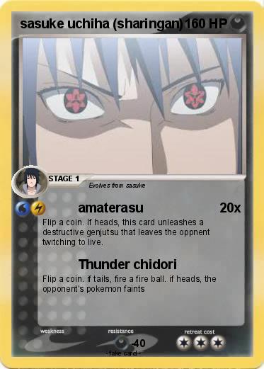 Pokemon sasuke uchiha (sharingan)