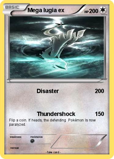 Pokemon Mega lugia ex