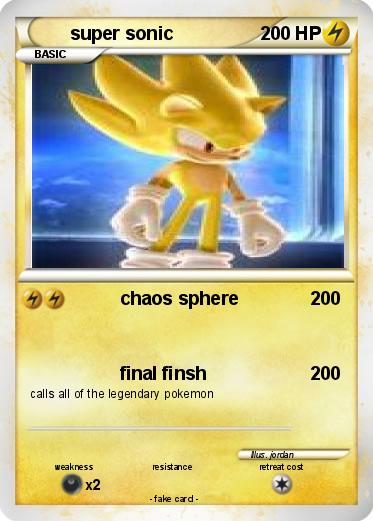 Pokemon super sonic