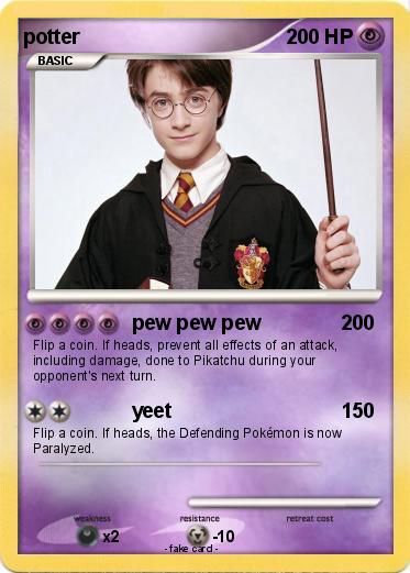Pokemon potter Pokemon potter
