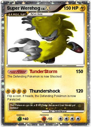 Pokemon Super Werehog