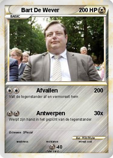 Pokemon Bart De Wever
