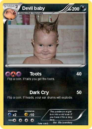 Pokemon Devil baby