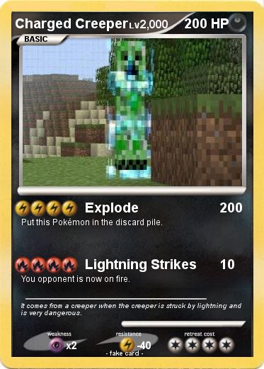 Pokemon Charged Creeper