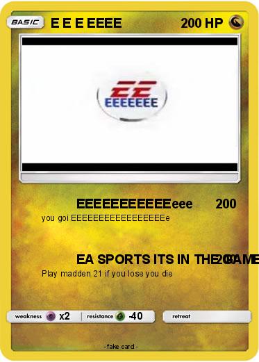 Pokemon E E E EEEE