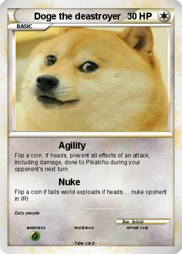 Pokemon Doge the deastroyer