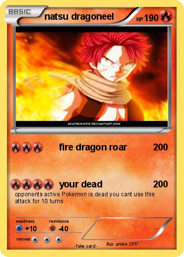 Pokemon natsu dragoneel