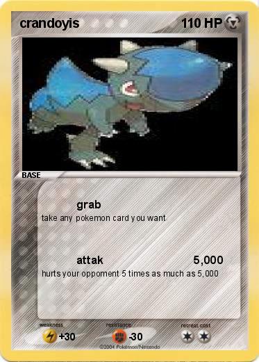 Pokemon crandoyis