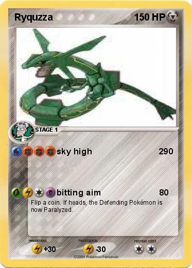 Pokemon Ryquzza 