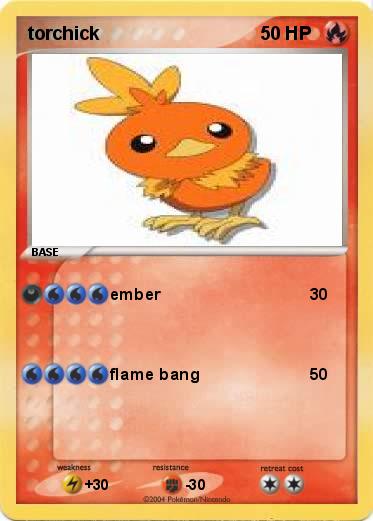 Pokemon torchick