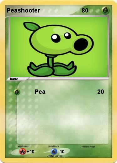 Pokemon Peashooter