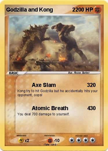 Pokemon Godzilla and Kong             2