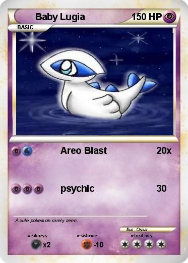 Pokemon Baby Lugia