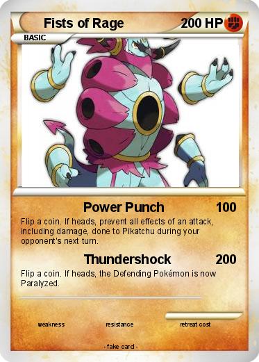 Pokemon Fists of Rage
