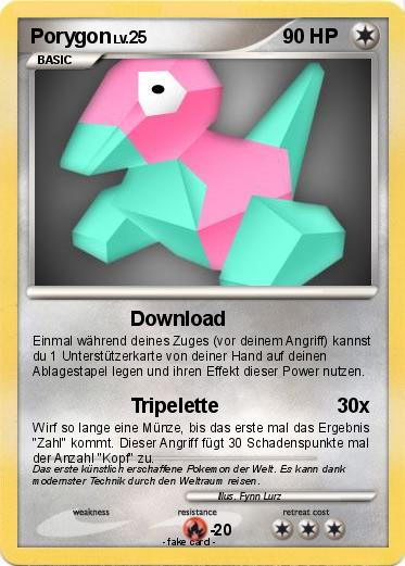 Pokemon Porygon